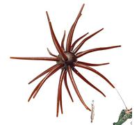 Bait for Bass Fishing - Soft Sea Urchin Lures, Artificial Floating Baits for Freshwater and Salt Water, Trout, Lake, River, Catfish
