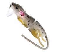 Bait for Bass, Realistic Multiple Joint Bass Bait, Fishing Accessories for Snake Shaped Deep Sea Deep Sea Beginners Salt and Freshwater Family Friends