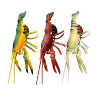 Bait for Lobster Fishing | Innovative Bait Perch, 3 Pieces Artificial Soft Baits for Outdoor Adventures Water and Saltwater for Camping Men Father Husband