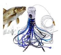 Bait for trolling - deep sea diver troll bait with octopus design - swimming bait accessories for anglers night catch perch perch catfish kayak fishing Father's Day gift