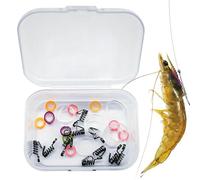 Bait Holder Hooks, Shrimp Hook,Spring Design Catfish Hooks - Saltwater Bait Holders Clips, Holders Accessories to Catch Various Fish Species