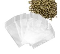 Bait Loading Tools - Fast Dissolve Marine Sack, Single Pack of Fifty Translucent Feed Containers for Angling, Free Bundle, Gear, Solid Casting Vessel for Rivers, Lakes and Fisheries