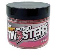 Bait-Tech Sticky Method Twisters 8mm Krill Flavoured Wafters for Fishing & Angling