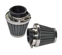 Baitaihem KL46MM Pack of 2 Motorcycle POD Air Filter Dirt Pocket Bike ATV Pit Bike 35 38 39 40 42 46 48 50 52 54mm (46mm)