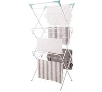Baitang 3 Tier Airer Clothes Drying Rack Clothes Horse Indoor and Outdoor Non Slip Laundry Rack