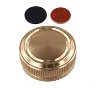 Baitcast Reel Spool Tension Knob Cap For for Japan Version, Fishing Reel Accessory with Knurled Threads to Help Adjust Brake System More Accurately (gold)