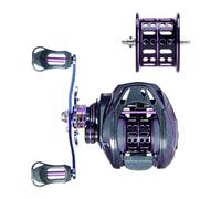 Baitcasting Fishing Reel - Baitcasting Reel Fishing Reels for Baitcasting | High Speed Fish Reel Gear Ratio Bait Casting Fishing Supplies