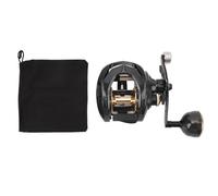 Baitcasting Reel Carbon Fiber Magnetic Braking with Stainless Steel Bearings for Saltwater Fishing (Right Hand)