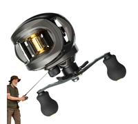 Baitcasting Reel - Fishing Casting Reel | Water Drop Reel Sea Fishing | Casual Activity Fish Equipment Tools for Freshwater Saltwater Fish To Shore And