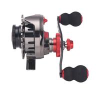 Baitcasting Reel For Boats Rock Fishing Lake River Light Weight Metal Rafts Wheel Fly Fishing Reel