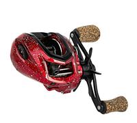 Baitcasting Reels, LowProfile Baitcast Fishing Reel, 7.2:1 Gear Ratio Fishing Reel with 8KG Max Drag, 5+1BB Super Smooth Casting Reel, Anti-Corrosion Metal Body Baitcaster Reel Left Hand