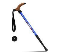 BAITER Cork Handle Retractable Aviation Aluminum Alloy Alpenstock Adjustable Telescopic Pole Anti Shock Walking Hiking Stick …