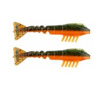 BaitFuel Saltwater GO2 Shrimp | Premium Soft-Plastic Shrimp Imitation | F.A.S.T. Scent & Inshore Predator Tail Action | Pinfish, 3 1/2-Inch