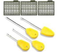 Baiting Needle Set for Carp Coarse Fishing - Carp Fishing Baiting Rigs Tool Kit Baiting Needle with 3 Frames Baits Boilie Stopper, Knot Puller and Pliers Carp Fishing Tackle Set