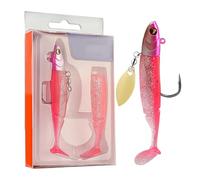 Baits for Swimming with Ultra -orealistic Swimming Biomimetic, Brackish Platforms and Trout Pike Perch Glitter Bassaltwater Tackla Equipment by Biy Sal