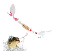 BAITS SPINNER FOR BASS POOL, SPINNERBAIT LURES OF FISHE - Glitter Feat Glitter Hook | Spinnerbait Fishing Accessories Tools, Long Distance Casting for Saltwater