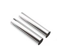 BAIWANLIN 304 Stainless Steel Pipe Hollow Straight Metal tube2pcs 2mm3mm4mm5mm6mm7mm8mmOD0.5mm1mmWallThickness 500mmLength,4mm*0.5mm*500mm
