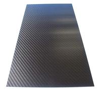 BAIWANLIN Carbon Fiber Sheet Carbon Fiber Plate Board Twill Matte150mm×450mmthickness0.5mm1mm1.5mm2mm2.5mm3mm3.5mm4mm5mm,4mm*150mm*450mm