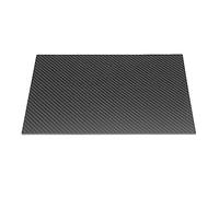 BAIWANLIN Carbon Fiber Sheets Strong and Lightweight Composite Material Twill Matte,thickness0.2mm Width100mm long100mm-600mm,0.2mm*100mm*150mm