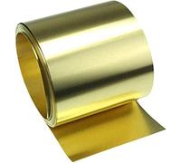 BAIWANLIN H62 Brass Foil roll Tape Copper Thin Strip Sheet Plate Flat Cu Metal Panel Latten for Metalworking Welding,0.4mm*200mm*1m