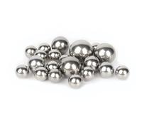 BAIWANLIN Precision 316L stainless Steel Bearing Balls diameter8mm-15mm solid High-Speed Durable for Industrial Skateboard Bike,10mm*20pcs