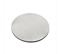 BAIWANLIN stainless steel Circular plates 304 round Sheets disc flat Gasket Metal blank thickness0.6mm diameter50mm-500mm,0.6mm*250mm*2pcs
