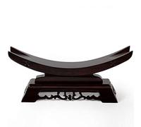 BAIWANLIN sword Holder stand Horizontal display samurai Katana Wakizashi Rosewood Crescent shape Large/medium/small size,Medium