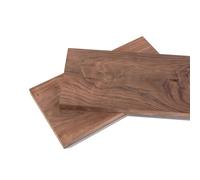 BAIWANLIN Walnut Wood Sheets thick10mm Unfinished Thin For furniture upholstery crafts cutting boards L/W50mm-600mm,100mm*100mm*10mm*2pcs