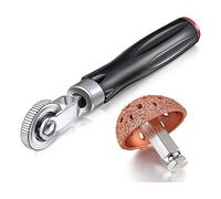 Baixia 1 Set Tire Tools Tire Repair Tools Kit Tyre Tire Repair Rubber Glues Tire Roller with Tire Wheel Repair Grinding Head Buffing Wheel (42 Mm)