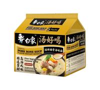 Baixiang Instant Noodles ( Artificial Pork Bone Soup Flavor) - 113g*5 565g