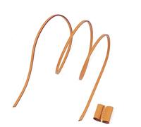 BAIXUEJI Vachetta Drawstring for Noe Bucket Bag,Noe NM,Noe BB,GM,Backpack, Drawstring+beige Yellow-s1
