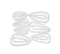 Baiyao Hairpin Metal Cutting Dies Stencil Scrapbooking DIY Album Stamp Paper Card Emlettering Decoration Craft