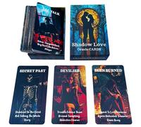 BAIYOOBAI Shadow Love Oracle, Love Relationships Oracle Cards, Love Messages Oracle Cards, Insightful Self-Reflection Oracle Cards Deck for Beginner