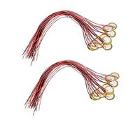 Baiyun 30Pcs 27mm Piezo Discs with Leads Mic Drum Trigger Acoustic Pickup for Acoustic Guitar