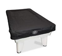 BAIZE MASTER 7ft Fitted Leatherette Pool Table Cover - For 7 Foot Tables - Protects Against Sunlight, Spills & Dust (Black)