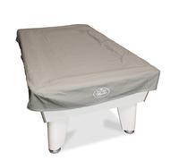 BAIZE MASTER 7ft Fitted Leatherette Pool Table Cover - For 7 Foot Tables - Protects Against Sunlight, Spills & Dust (Grey)