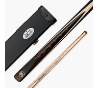 Baize Master Blackline Classic 57 Inch 2 Piece Centre Joint Heavy Weight Snooker and Pool Cue with Ash Shaft and 9.5mm Layered Leather Tip (Copper Cue with Baize Master Hard Case)