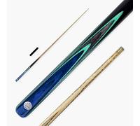 BAIZE MASTER Blue Admiral Limited-Edition 57 Inch 1 Piece Professional Ash Snooker Pool Cue 9.5mm PRO SPIN Medium Tip - Hand Finished in the UK by Cue Care Jim using Lynch’s Cue Balm