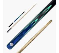 BAIZE MASTER Blue Admiral Limited-Edition 57 Inch ¾ Joint Professional Ash Snooker Pool Cue 9.5mm PRO SPIN Medium Tip - Hand Finished in the UK by Cue Care Jim using Lynch’s Cue Balm