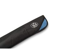 BAIZE MASTER Blue Flash Luxury Soft Case for 2 Piece Centre Jointed Cue & Mini Extension