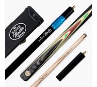 BAIZE MASTER Centurion 58 Inch ¾ Joint Snooker and Pool Cue with 9.5mm Pro Impact Hybrid Medium Tip, Mint