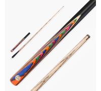 BAIZE MASTER Centurion 58 Inch ¾ Joint Snooker and Pool Cue with 9.5mm Pro Impact Hybrid Medium Tip (Prism)