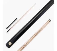 BAIZE MASTER Centurion 58 Inch ¾ Joint Snooker and Pool Cue with 9.5mm Pro Impact Hybrid Medium Tip (Raven)