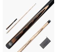 BAIZE MASTER Crusher 57 Inch ¾ Joint English Pool Break Cue with Phenolic Ferrule, Ash Shaft and Ebony Style Butt - 11mm Tip - For Breaking Only - Free Microfibre Cue Towel (Copper)