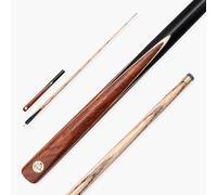 BAIZE MASTER Gold Series MARKSMAN 57 Inch ¾ Joint Professional English Pool Cue with 8.5mm Blue Pressed Tip, Premium Ash Shaft and Ebony Style Butt (Classic)