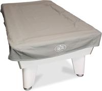 BAIZE MASTER GREY/SILVER 7FT HEAVY DUTY LEATHERETTE POOL TABLE COVER WITH STORAGE BAG