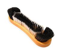 Baize Master Hourglass Shape Nylon Bristle Snooker Pool Table Brush (Brown, 12 Inch)