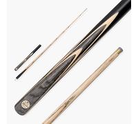 BAIZE MASTER Limited Edition Gold Series 57 Inch ¾ Professional English Pool Cue 8.5mm with with Hand Fitted PRO SPIN Medium Tip - Hand Finished in the UK using Lynch’s Cue Balm (G14 Maple Emperor)