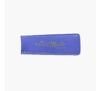 BAIZE MASTER Luxury Leather Snooker and Pool Cue Tip Protector - Fits Cues up to 10mm (Royal Blue)