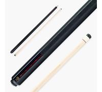 BAIZE MASTER McDermott USA G-Series Hybrid Maple and Carbon 2 Piece American Pool Cue with 13mm Navigator Tip and G-Core Shaft - Free Luxury MicroSuede Cue Towel (G521R)